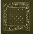 Forest Green Fashion Bandana with Custom Imprint